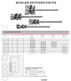 LESSMANN Щетки для внутренней очистки, Микроерши, ворс из стальной проволоки